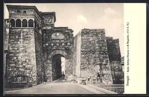AK Perugia, Porta Urbica Etrusca o di Augusto