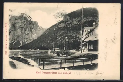 AK Prags, Hotel Pragserwildsee und Seekofel