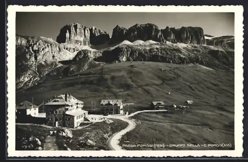 AK Passo Pordoi, Panorama & Gruppo Sella, C. Pordo