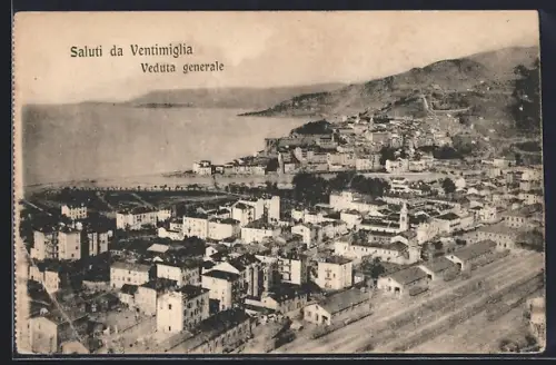 AK Ventimiglia, Veduta generale
