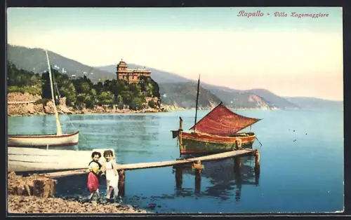AK Rapallo, Villa Lagomaggiore