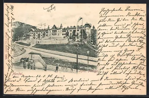 AK Mendel, Blick zum Hotel Penegal