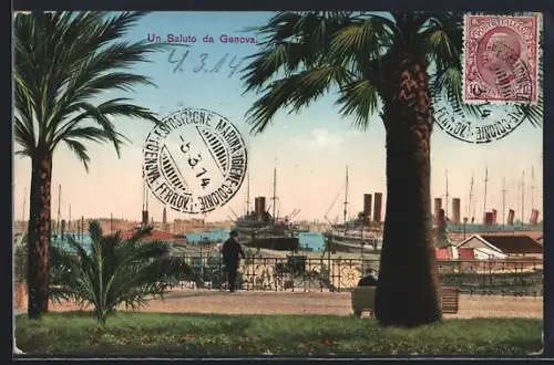 AK Genova, Partie am Hafen