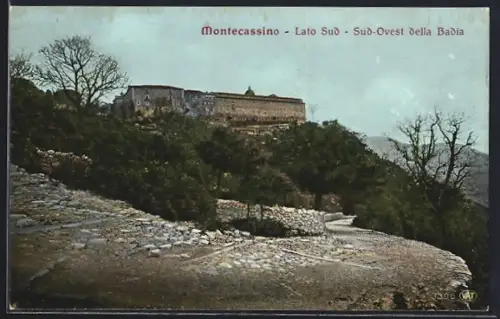 AK Montecassino, Lato Sud, Sud-Ovest della Badia
