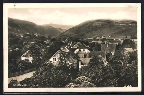 AK Ilsenburg, Teilansicht des Ortes