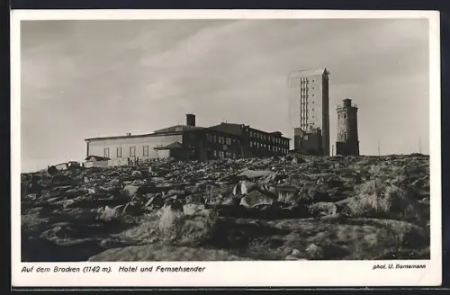 AK Brocken, Hotel und Fernsehsehnder