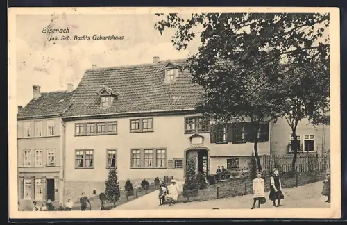 AK Eisenach, Johann Sebastian Bach`s Geburtshaus