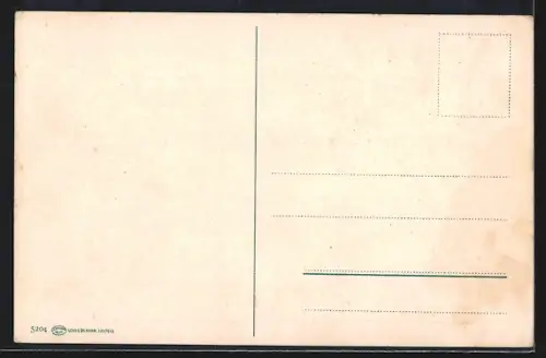 AK Leipzig, Neues Theater mit Strassenbahn
