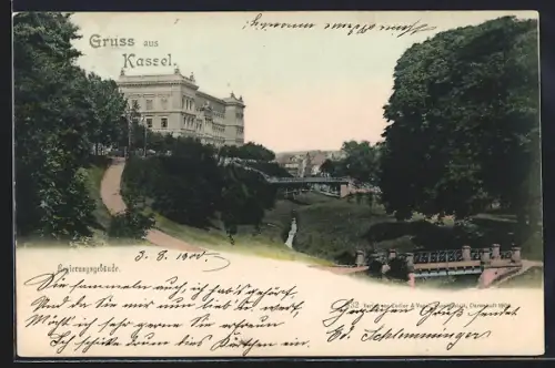 AK Kassel, Weg zum Regierungsgebäude