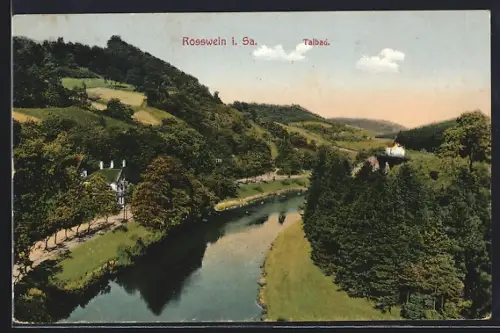 AK Rosswein, Blick auf das Talbad