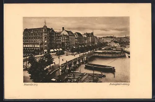 AK Hamburg-Neustadt, Jungfernstieg