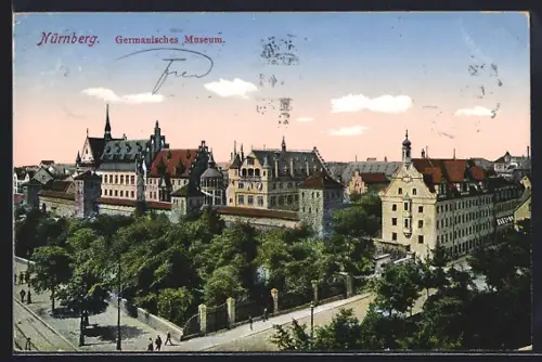 AK Nürnberg, Germanisches Museum
