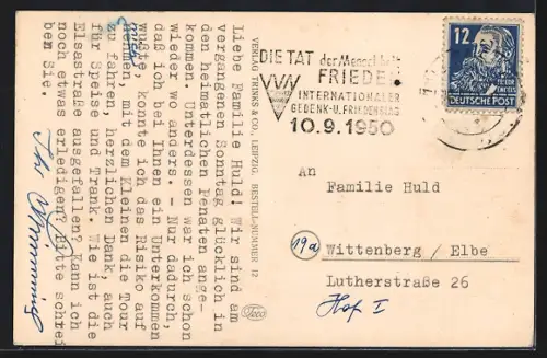 AK Leipzig, Altes Rathaus, Westseite