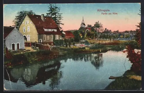 AK Altruppin, Partie am Rhin