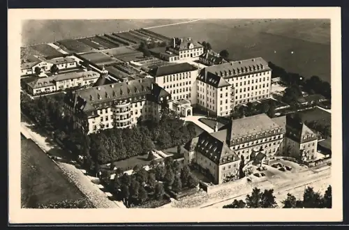 AK München-Nymphenburg, Krankenhaus des Dritten Ordens, Hauptgebäude, Menzingerstrasse 48
