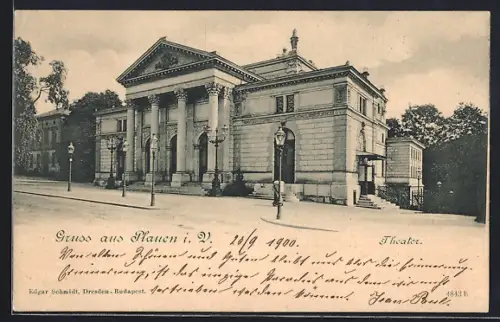 AK Plauen i. V., Theater