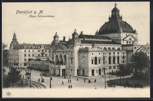 AK Frankfurt /Main, Neues Schauspielhaus