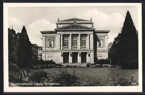 AK Leipzig, Gewandhaus mit Anlage