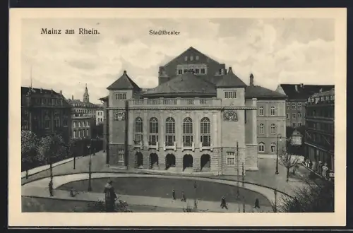 AK Mainz am Rhein, Stadttheater