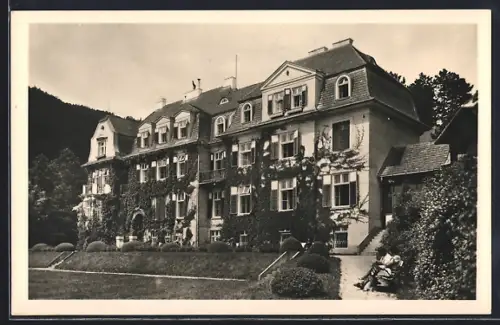 AK Wopfing /N. Oe., Siemens-Erholungsheim mit Park