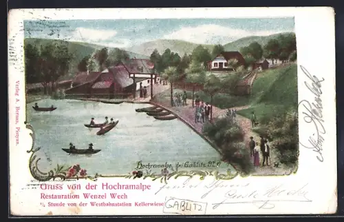 AK Gablitz, Hochramalpe, Restaurant Wenzel Wech