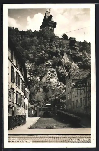 AK Graz, Friseur, Schlossbergsteig
