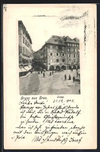 AK Graz, Luegg mit Geschäften