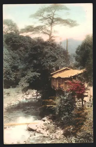 AK Yumoto, Holzhäuser an Flusspartie