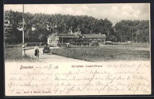 AK Dresden, Sportplatz Lenné-Strasse