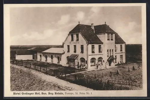 AK St. Peter-Ording, Hotel Ordinger Hof, Bes. Boy Rohde