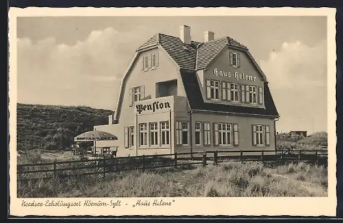 AK Hörnum /Sylt, Pension Haus Helene
