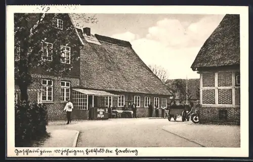 AK Hittfeld, Gasthaus zum 100 jährigen