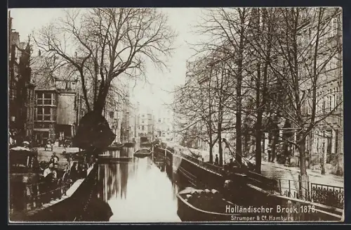 AK Hamburg, Holländischer Brook, Fotoverlag Strumper & Co.