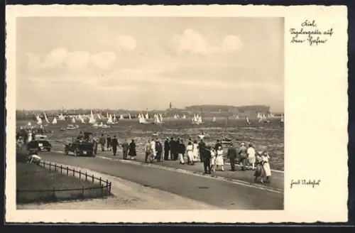 AK Kiel, Segelregatta auf dem Hafen