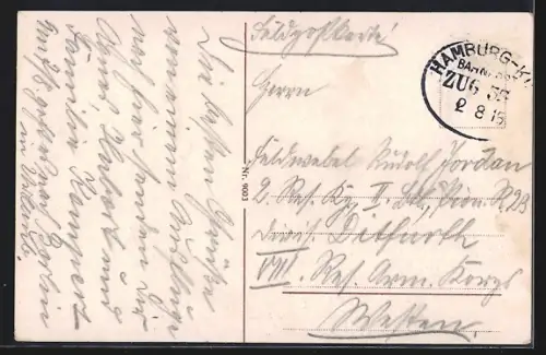 AK Kiel, Blick vom Rathausturm