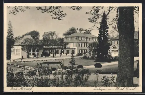 AK Bad Nenndorf, Anlagen am Hotel Cassel