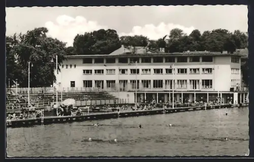 AK Darmstadt, Jugendherberge, Freibad