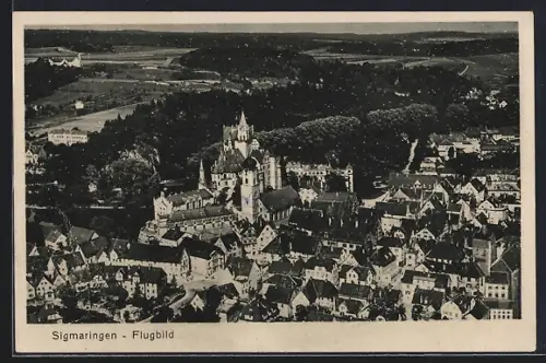 AK Sigmaringen, Flugbild