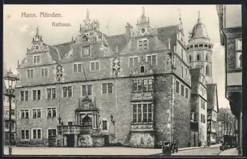 AK Hann. Münden, Rathaus