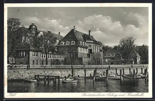 AK Kiel, Studentenheim Seeburg und Kunsthalle