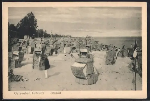 AK Grömitz, Badegäste am Strand
