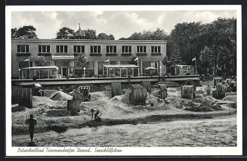 AK Timmendorfer Strand, Gasthaus Seeschlösschen am Strand