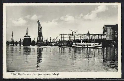 AK Kiel, Partie an der Germania-Werft