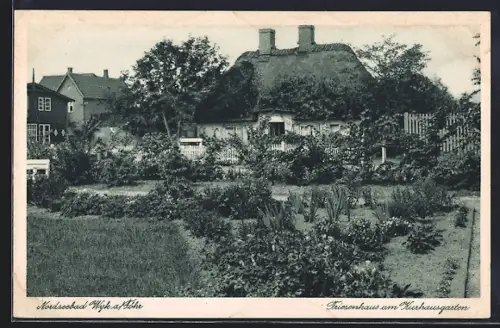 AK Wyk auf Föhr, Friesenhaus am Kurbrauergarten