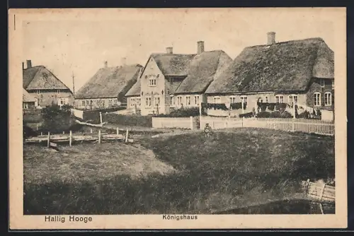 AK Hallig Hooge, Parite am Königshaus