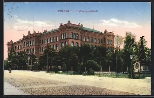 AK Schleswig, Partie am Regierungsgebäude