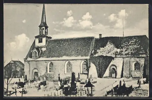 AK St. Peter a. d. Nordsee, Kirche im Dorf