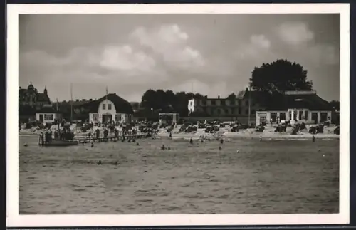 AK Dahme / Ostseebad, Partie am Strande