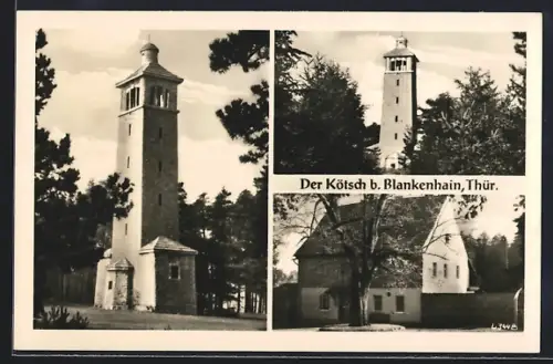 AK Kiliansroda b. Blankenhain, Aussichtsturm Kötsch