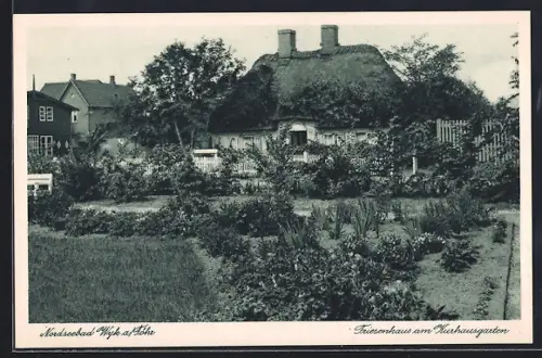 AK Wyk a. Föhr, Friesenhaus am Kurhausgarten